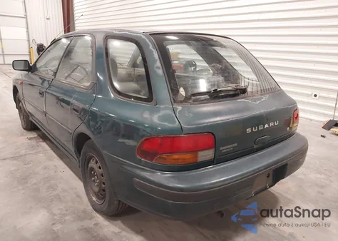 1993 Subaru Impreza L Plus from USA, damaged, VIN JF1GF244XPH811005